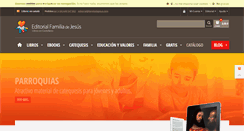 Desktop Screenshot of familiadejesus.com